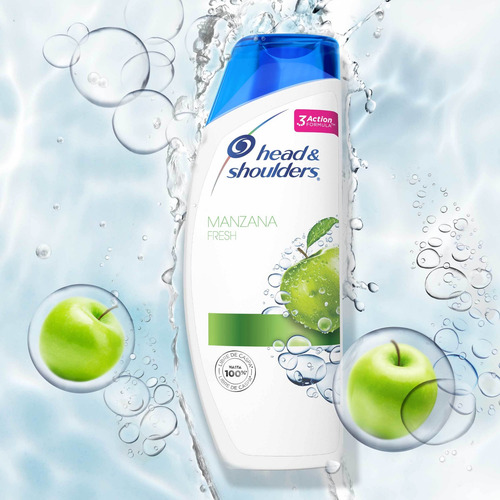 Head & Shoulders Manzana Fresh Shampoo 180ml