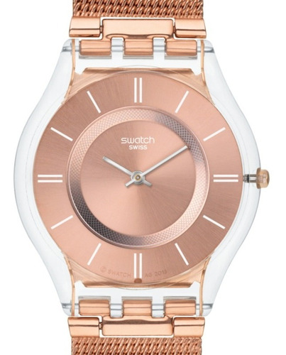 Reloj Swatch Hello Darling Mujer Sfp115m Suizo Skin Classic