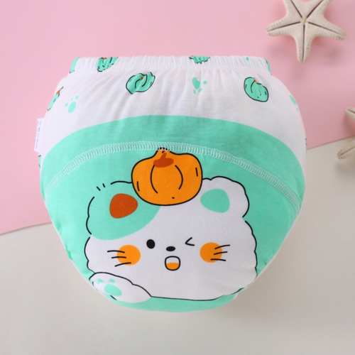 Pantalones Pañal Gasa Impermeables Bebé 2pcs 13-15kg Talla M