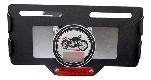 Portaplaca Bmw 3d Porta Placa Moto Bmw Motorrad