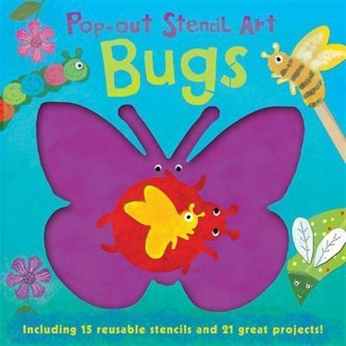 Pop-Out Stencil Art: Bugs, de Hambleton, Laura. Editorial QED Publishing, tapa dura en inglés internacional
