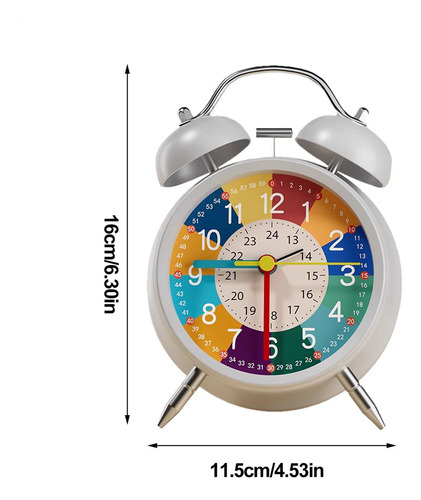 A Reloj Despertador Analógico Reloj Despertador Analógico