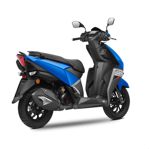 Imagen 6 de 10 de Moto Scooter 0km Tvs Ntorq 125 2022 Automatico Bluetooh