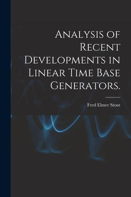 Libro Analysis Of Recent Developments In Linear Time Base...