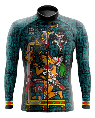 Ropa De Ciclismo Jersey Manga Larga 729 Prehispanico Coyote