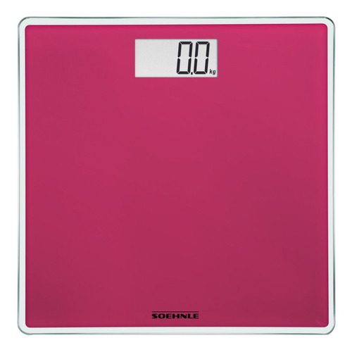 Imagen 1 de 2 de Balanza digital Soehnle Style Sense Compact 200 rosa, hasta 180 kg