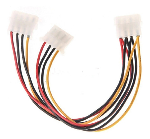 Cable Adaptador Molex Macho A Dual Molex Hembra