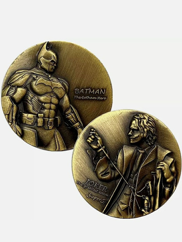 Moneda Coleccionable Joker Batman El Caballero 