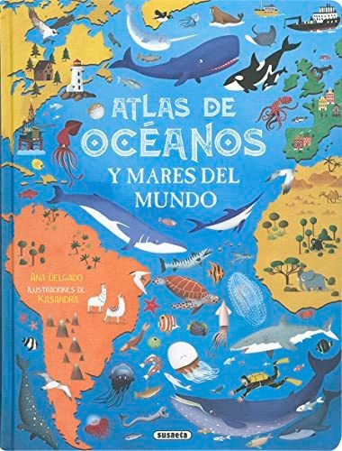 Atlas De Oceanos Y Mares Del Mundo - Vv Aa 
