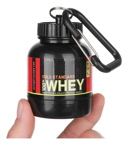 Mayoreo 10 Botella Llavero Proteina Rellenable Polvo Gym