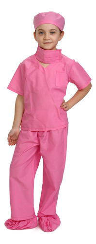 Dress-up-america - Disfraz De Doctor Infantil, Ropa Quirurgi