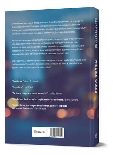 Preciso Saber, De Karen Cleveland. Editora Planeta, Capa Mole Em Português, 2021
