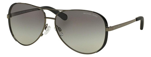 Michael Kors Mk5004 Chelsea Anteojos De Sol, Gris Plomo