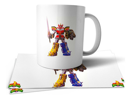 Power Rangers Megazord Retro 1993 Taza Tu Propio Estilo #1