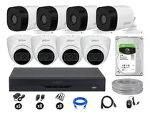 Comprar Cámaras Seguridad Dahua Kit 8 5mp + 1tb 04 Camaras Audio P2p