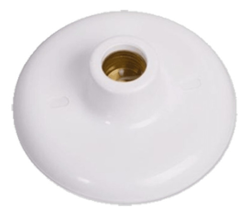 Plafon Branco (com Borne) Em Pp 60w 250v - Ilumi 250