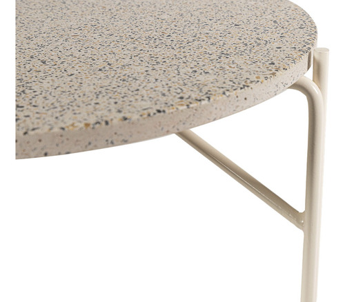 Mesa Lateral Fit Granilite Branco