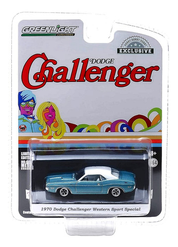 Dodge Challenger 1970 Western Sport Special- Greenlight 1/64