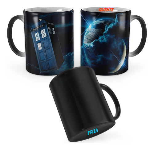 Caneca Mágica Dr Who Tardis