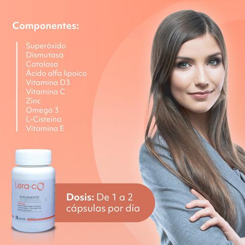 Lera Co Suplemento Antioxidantes Omega 3 Vitamina E 30 Caps