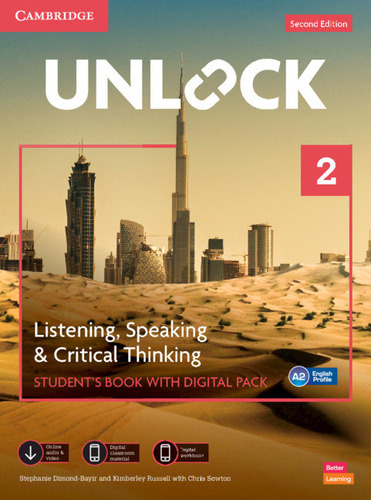 Libro Unlock Level 2 Listening, Speaking And Critical Thi...