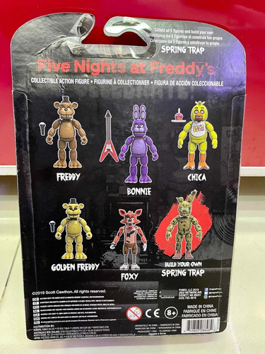 Five Nights At Freddys Figura Foxi Freddyarticulada