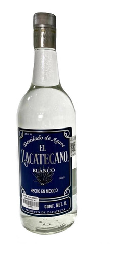 Mezcal El Zacatecano Blanco 1 L