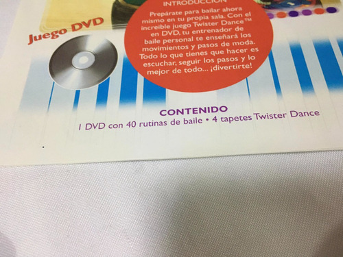 Juego De Mesa Twister Dvd Fabricado Por Hasbro (Usado)
