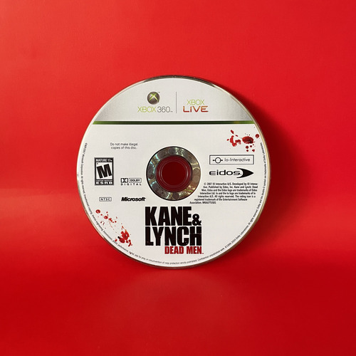 Kane & Lynch Dead Men - Xbox 360 (Usado)