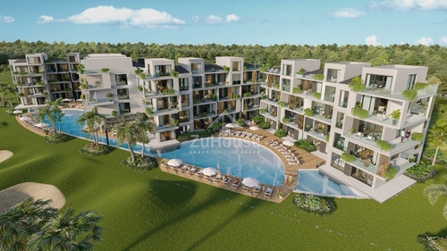 Apartamento En Venta En Planos En Playa Juanillo Cap Cana Wpa93