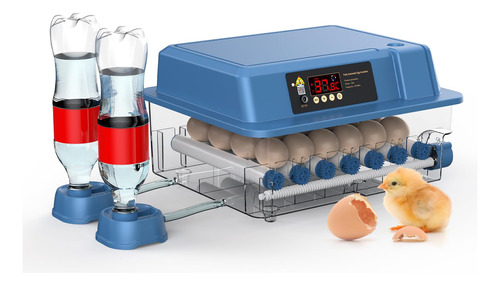 Incubadora De 24 Huevos Para Incubar Huevos, Torneado Automa