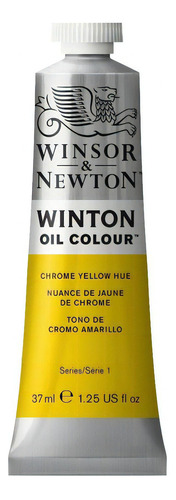 Tinta a óleo Winsor & Newton Winton, 37 ml, cores para escolher, cor amarelo cromado - amarelo cromado nº 13