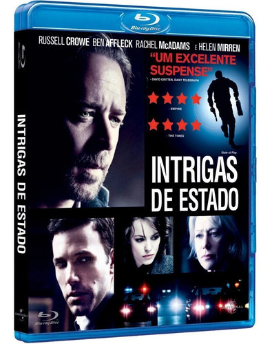 Intrigas De Estado - Blu-ray - Russell Crowe - Ben Affleck