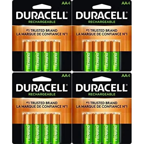 Pilas Recargables Aa Duracell Aarechx4 Aa 4 Unidades 1 1