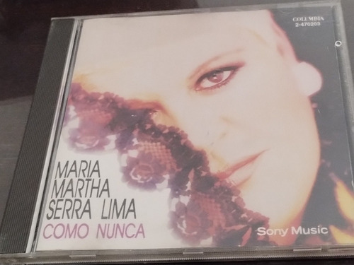 Maria Martha Serra Lima Cd Como Nunca