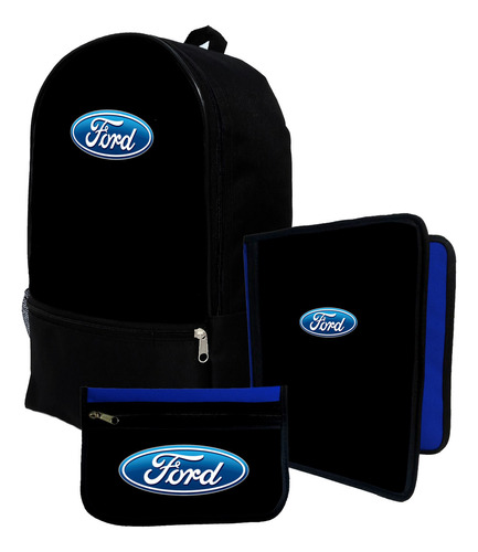 Mochila+ Funda Carpeta+ Cartu De Ford #104