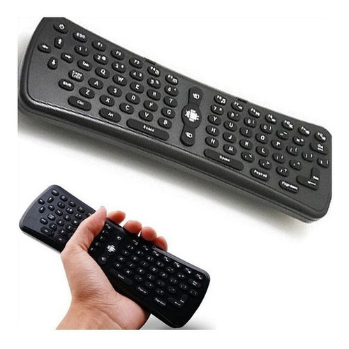 Control Smart Tv Con Teclado Air Mouse Wireless T6 2.4ghz 