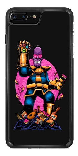 Funda Case Thanos Simpson iPhone 4 5 6 7 8 10 X Plus Se