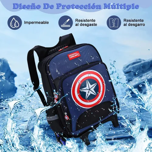 Mochilas escolares ruedas resistentes hotsell