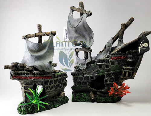 Decoración Adorno Barco Pirata Ws027lp