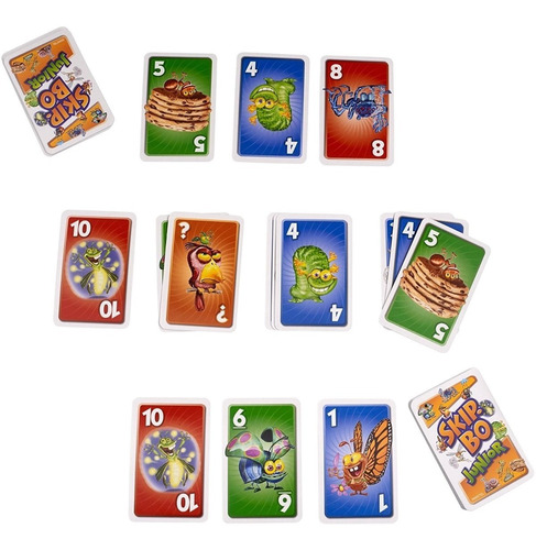 Skip Bo Junior Juego De Cartas De Los Creadores De Uno