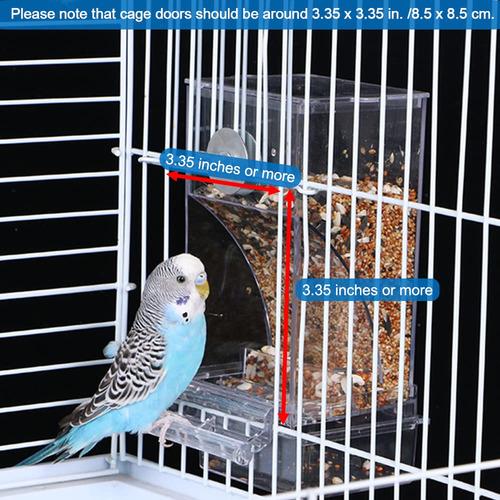 Set De Comedero Y Dispensador De Agua Hamiledyi Para Loros