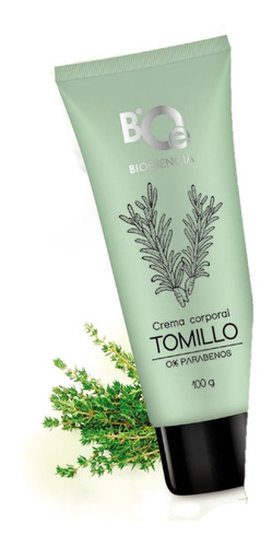 Crema De Tomillo Bioesencia Alivia Vias Respiratorias Relax