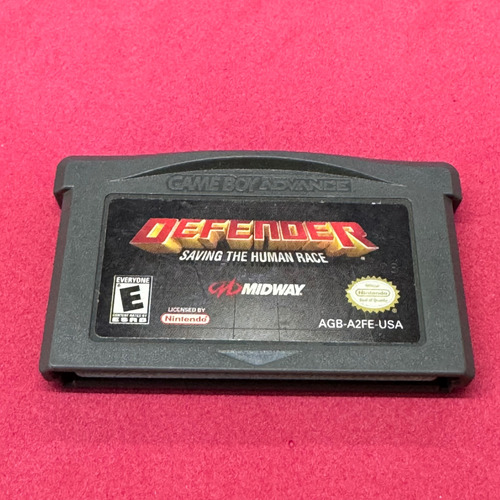 Defender Saving The Human Race Game Boy Advance Gba Original