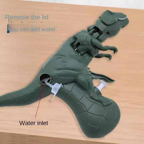 M Juguete De Dinosaurio For Niños Que Dispara Chorros De