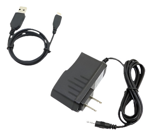 Adaptador De Corriente Ac/dc Cargador + Cable Usb Para Trío 