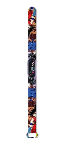 Reloj Digital Pulsera Dragon Ball Z Pantalla Touch