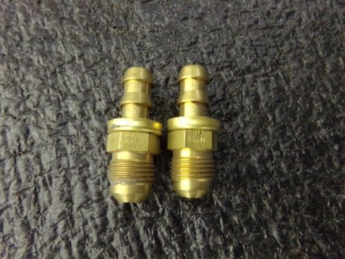 (2) Eaton 4742-6b Male Sae 45°flare 5/8-18 Thread X Hos Ddc