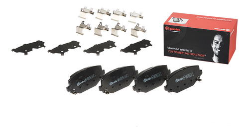 Balatas Traseras Oe: 0k68159526aa Chrysler P11032 Brembo