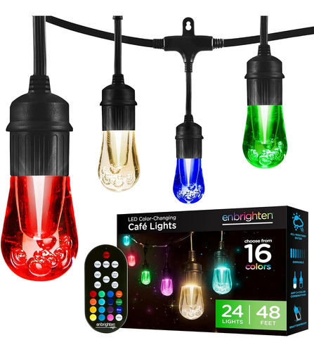 37790, Negro, Vintage Seasons Led Cadena De Luces Led D...